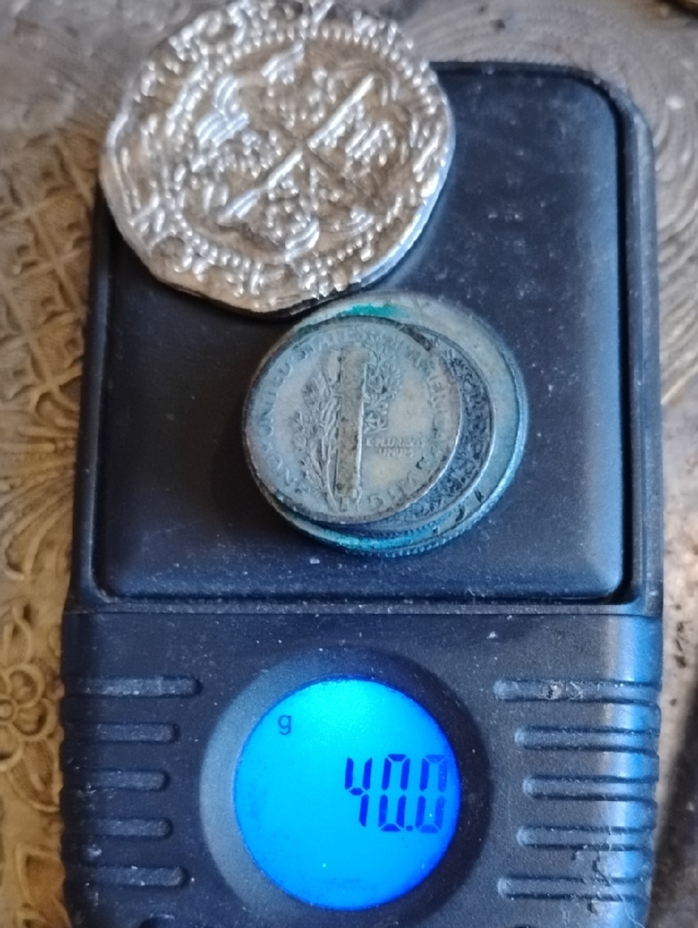 Antique Pure Pre(1967) Coinage (30 Grams)- Silver/Zinc+